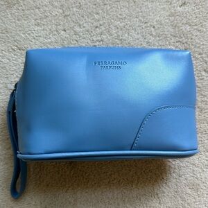 Salvatore Ferragamo Cosmetic Amenity Case - Blue